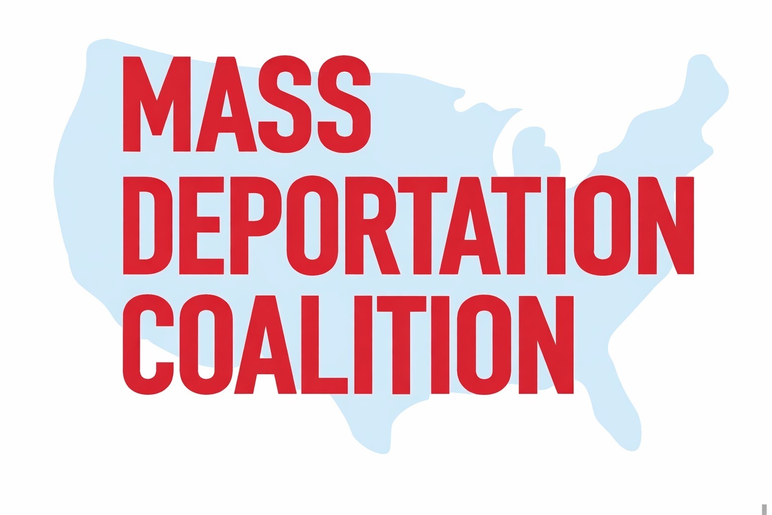 Mass Deportation Coalition logo